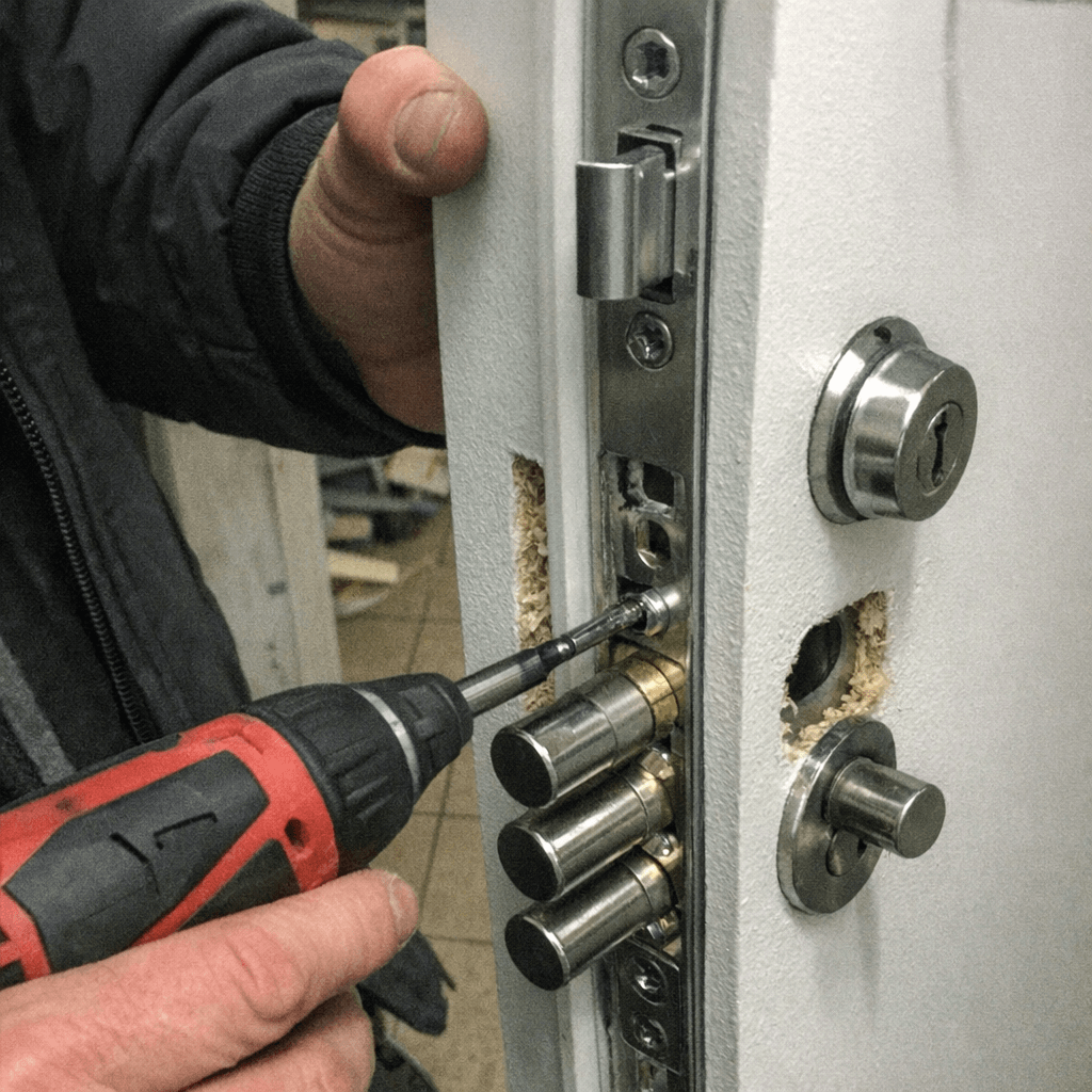 Detaillierte Ansicht einer fachgerechten Mechanik